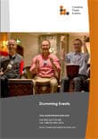 Image of drumming events brochure