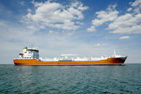 Photo of an oil tanker