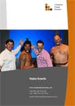 Image of our Haka corporate entertainment brochure