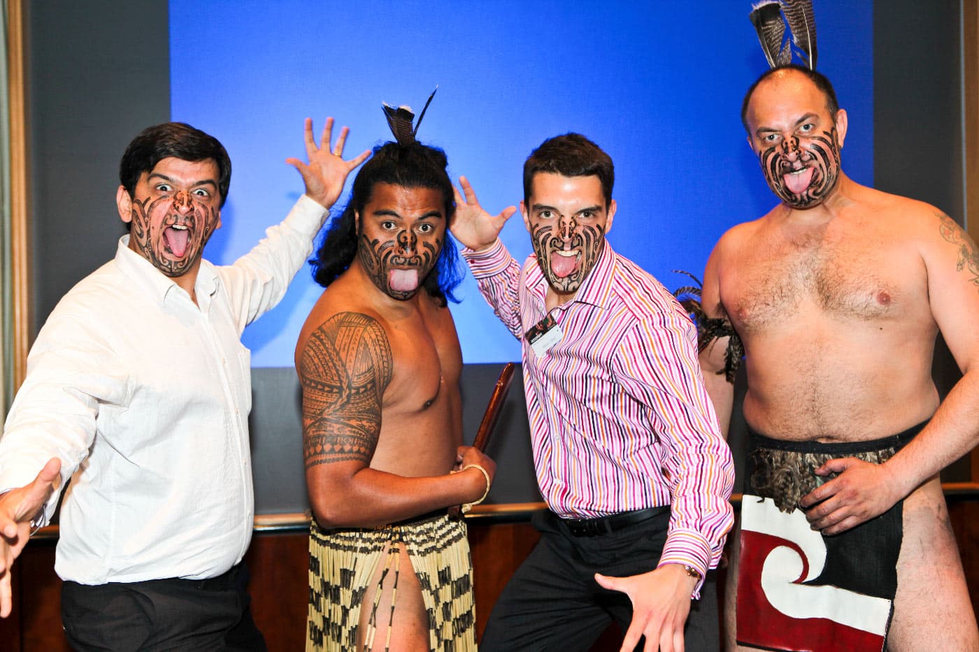 Haka warriors