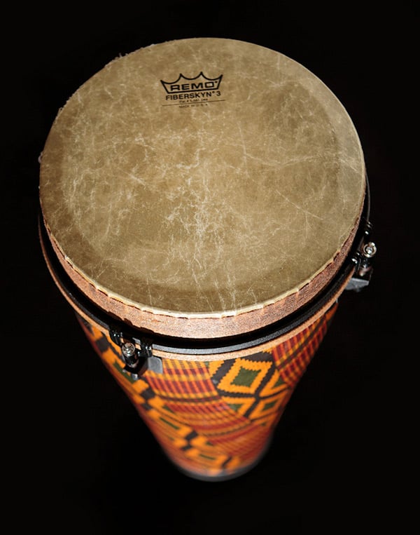 Close up of Remo drum