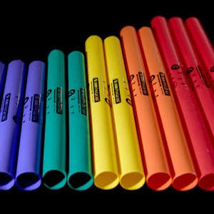 Boomwhackers used as a conference ice breaker