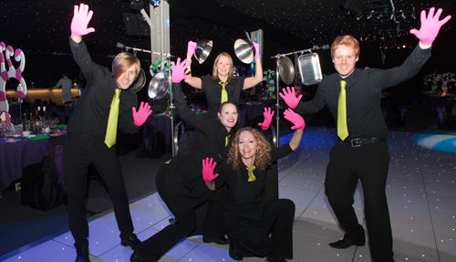 Dinner entertainment option one (singing waiters)